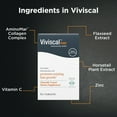 thumbnail image 3 of Viviscal Men's Hair Growth Supplements for Thicker Fuller Hair, Clinically Proven Collagen Complex, 60 Tablets 1 Month Supply, 3 of 8