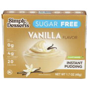 Simply Delish Vanilla Instant Pudding 48 g - Pack of 2