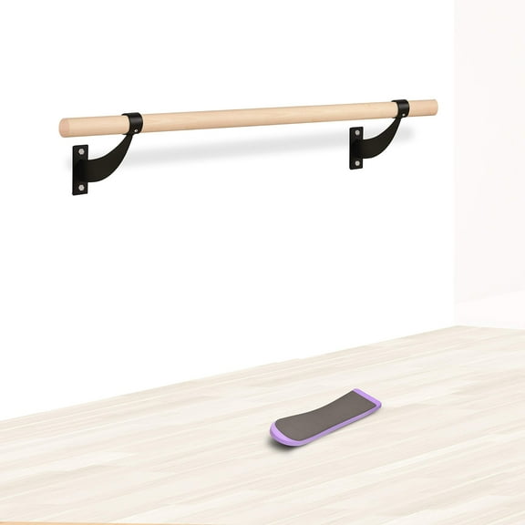 Winbold | Ballet Barre Wall Mounted Ballet Bar Includes Turning Board Premium