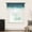 Bronze, variant on Navy Blue Ombre Valance Curtains for Kitchen/Living Room/Bathroom/Bedroom Window, Rod Pocket Small Topper Half Short Window Curtains Voile Sheer Scarf, Modern Moire Wave Gradient 42"x12"