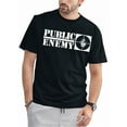 thumbnail image 1 of Camiseta larga con el logo de Public Enemy para adultos, hombres, mujeres, adolescentes, jóvenes y ocio., 1 of 4