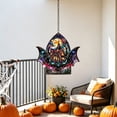 thumbnail image 7 of Halloween Sun Catcher for Window Hanging, 2D Acrylic Bats Irregular Sign Ornament for Room Window Door, Gothic House Warming Gift for Bat Lovers by MPOISVA, 7 of 7