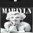 thumbnail image 3 of Marilyn Monroe - Pop Culture Icon - Original Gala Gown - Juniors Fitted Graphic T-Shirt, 3 of 5