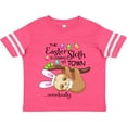 thumbnail image 3 of Inktastic Easter Sloth with Bunny Ears- Funny Boys or Girls Toddler T-Shirt, 3 of 5