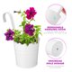 thumbnail image 3 of unbranded 4Ud Suspensión Balde Macetero De Hierro Para Plantas Con Orificio Drenaje, 3 of 8