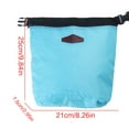 thumbnail image 6 of lanema Thermal Insulated Lunch Pouches Zippered Small Cooling Bag Nylon Food Storage Bag for Office School Picnics, 6 of 13