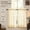 Beige, variant on Burgundy Kitchen Curtains 45 Inch Length, Vintage Floral Dark Red Short Lace Cafe Curtains for Small Window, Rod Pocket Semi-Sheer Light Filtering, 2 Panels 52W x 45L