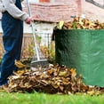 thumbnail image 3 of Hyasfey Garden Garbage Bag Waterproof Leaf Sack Large Capacity Reusable Leaf Collection Bag for Garden Yard Waste Debris Storage, 3 of 7