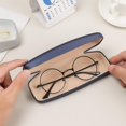 thumbnail image 1 of Estuches de moda Caja de gafas de lectura portátil Estuche de gafas Cuero de acero impermeable LingWen 9024715729958, 1 of 1