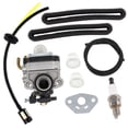thumbnail image 2 of Carburetor Air Filter Kit For Troy-Bilt 753-04745 Ryobi 650R 825R 875R 890 890R 825RA # 791-181757 7531225 Trimmer, 2 of 6