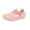 Pink, variant on Breathable Soft Soled Sports Beach Shoes For Boys Girls Casual Toe Toe Net Shoes Kids Children Toddler Baby Footwear