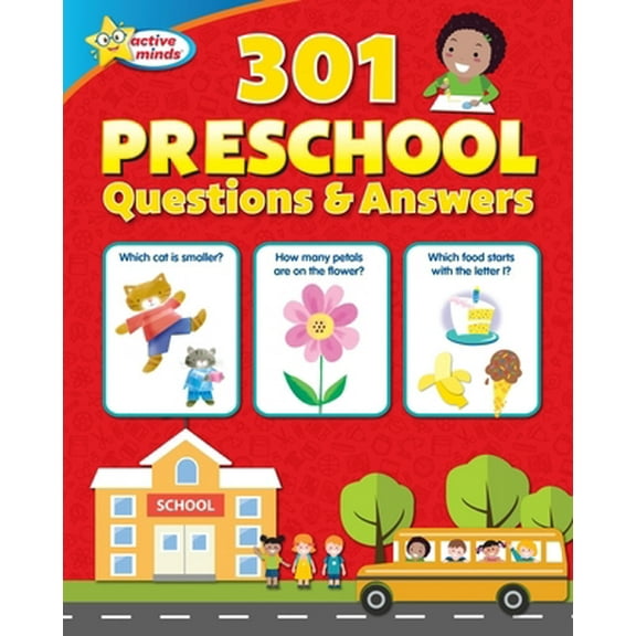 Pre-Owned Active Minds 301 Preschool Questions and Answers (Paperback) 1642693308 9781642693300