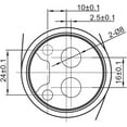 thumbnail image 5 of For Existing Shower Valves Shower Faucet Cartridge Tub Shower Cartridge, 5 of 7