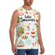 thumbnail image 2 of Balery Hello Summer Camisetas sin mangas para hombre, absorbe la humedad y protege contra el mal olor.-XX-Large, 2 of 7