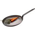 thumbnail image 2 of World Cuisine 41719-32 BLACK STEEL OVAL FRYING PAN, 2 of 2