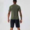 thumbnail image 4 of Men’s Dry-Fit Moisture Wicking Active Athletic Performance Crew T-Shirt, 4 of 6