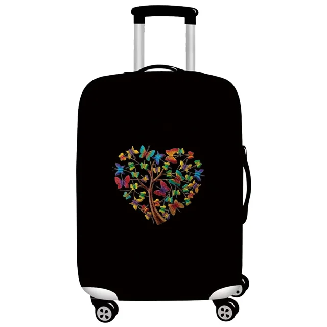Housse de Protection pour Bagages Accessoires de Voyage Valise Anti-Poussière Résistante à l'Usure Série Papillon Étui de Protection Mode 2024 8Butterfly004 m