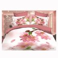 thumbnail image 1 of 3D Grand Très Grand Size Lit Couette/couette Feuille Housse Coton Réactif Impression 4pcs 37, 1 of 1