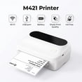 thumbnail image 4 of Phomemo M421 Portable Shipping Label Printer, 1.57"-4" Width Thermal Portable Printers, Bluetooth  4 x 6 Shipping Label Maker for Shipping, Warehouse, Barcode, Address,Compatible with Phone & PC, 4 of 5