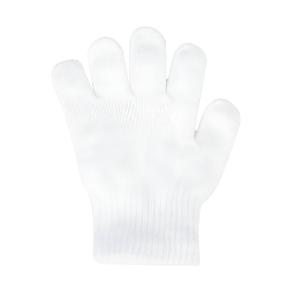TELOLY 2026 New Toddler Gloves Magic Stretch Winter Kids Gloves for Boys, Kid & Children, Toddler One Size White, for Winter Play, Outdoor Activities, Snow Days, School, Family Outings