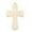 Beige, variant on MRLESS 10pcs Small Wooden Cross Cutouts Blank Decorative Cross Ornaments for Painting Crafts and Kids Projects