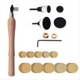 thumbnail image 2 of Juego de Lijadora de Cuenco, 50 Unidades, Discos de Papel de Lija, Herramienta de Lijado de Cuenco con para Torno de Carpintería, Pulido y Lijado de Madera, 2 of 8