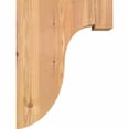 thumbnail image 3 of 5 1/2"W x 12"D x 16"H Del Monte Smooth Corbel, Western Red Cedar, 3 of 9