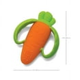 thumbnail image 7 of Infantino Lil' Nibbles Textured Baby Teething Toy, 6-12 Months Unisex, Orange Carrot, 7 of 7