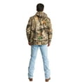 thumbnail image 4 of Realtree Men’s Poly Cotton Hoodie Sweatshirt, EDGE Camo, Soft Midweight Pullover with Adjustable Hood, Front Pouch Pocket | Size L, 4 of 9