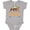 AC-Heather Grey, variant on Montana Vacation Bear Silhouette Boys or Girls Baby Bodysuit