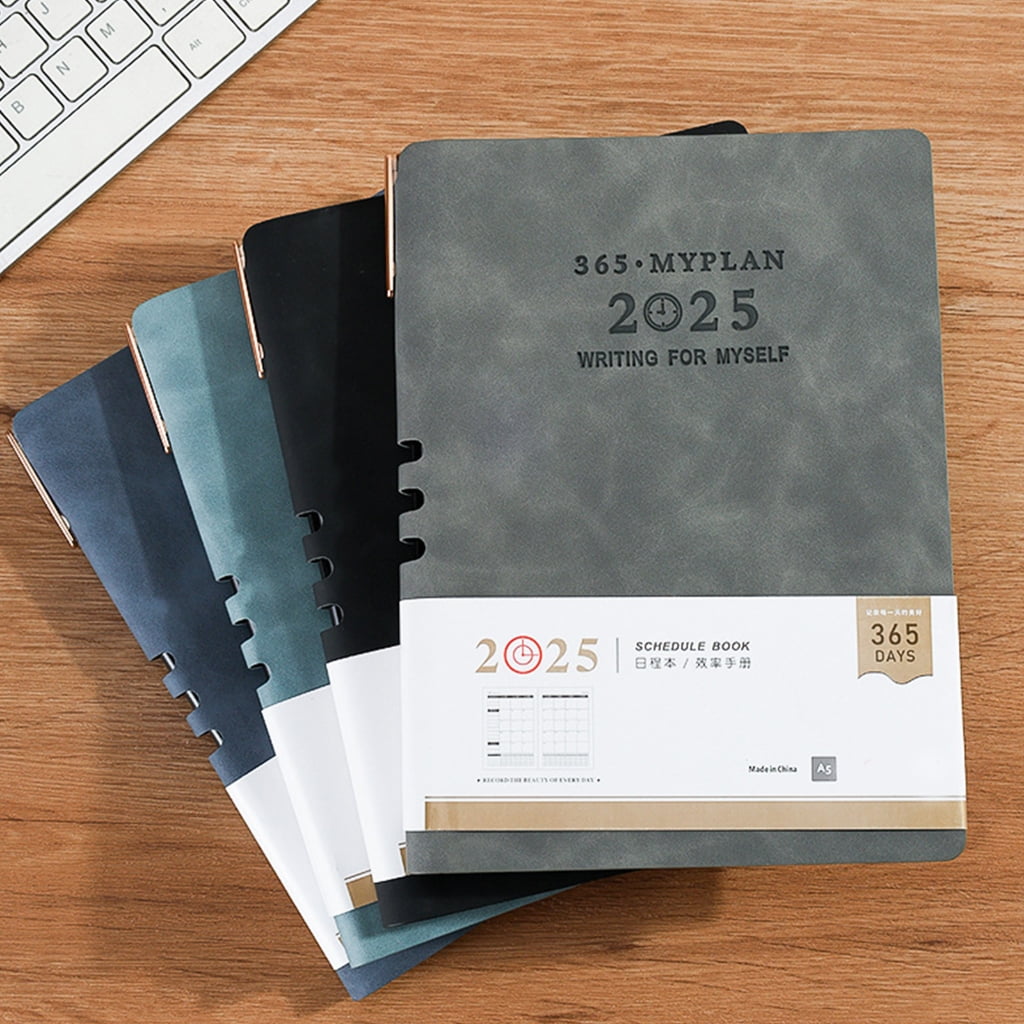 2025 Day Planner 2025 Weekly Monthly Planner from Jan 2025-Dec 2025 Leather Academic Calendar Planner with Monthly Label