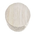 thumbnail image 5 of Kevinplus 15.75” Round Fiberglass Coffee Table, Side Table,for Living Room, Bedroom, Apartment, No Need Assembly,Beige, 5 of 9