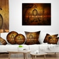 thumbnail image 4 of Designart End of Time - Abstract Throw Pillow - 18x18, 4 of 5