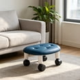 thumbnail image 5 of Low Rolling Stool with 360°Swivel Wheels for Cleaning Kitchen Floor Lower Cabinets Baseboards, Packing and Playing Drawing, 5 of 7