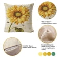 thumbnail image 4 of Transparent pink 4 Uds. Fundas de almohada decorativas de 45x45cm, fundas de almohada para sofá, funda de cojín cuadrado (girasol), 4 of 4