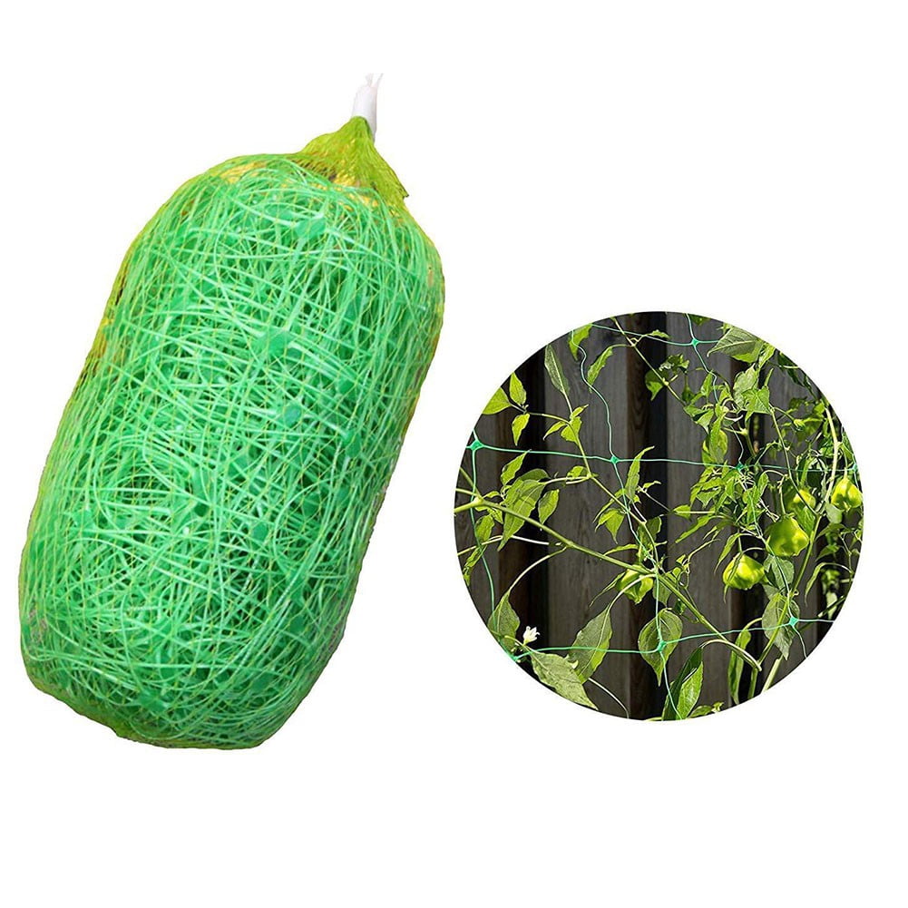 Mosiee Garden Plant Climbing Net Trellis Netting Mesh Support Fruits Vine Veggie