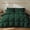 Green, variant on KAKABELL Goose Feather & Down Comforter King Size, 3D-Baffle Box Construction, 8 Corner Tabs,Top-Grade White Goose Feather & Down 100% Cotton Cover, Soft & Airy, 90" x 106"