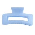 thumbnail image 2 of Garra de pelo para mujer Pinza de cabellero grande antideslizante de 3 pulgadas pinza de cabellero francesa grande para mujeres niñas piensa accesorios de cabellero - Azul Azul Magideal Garra de pelo para mujer, 2 of 7