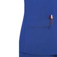 thumbnail image 4 of MED COUTURE Women 4 Pocket Top, Color: Royal, Size: M (7468-ROYL-M), 4 of 5