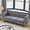 Gray, variant on Modern Velvet Sofa, Button Tufted Square Arm Couch with Nailhead Trim for Living Room Bedroom Office, Gray
