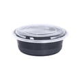 thumbnail image 2 of Taotanxi Packaging Box Circular Lunch Box Food Grade Fast Food Box Lunch Box With Lid That Can Be Refrigerated Or Microwave Heated, 2 of 6