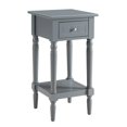 thumbnail image 3 of Convenience Concepts Table d'Appoint Carrée French Country Khloe en Finition Bois Gris, 3 of 3