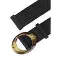 thumbnail image 2 of INSPIRE CHIC Vintage Wide Waist Belts for Women Stretch Woven Belts Buckle Black, 2 of 4
