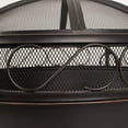 thumbnail image 4 of Pleasant Hearth OFW295R Bellora fire Pit, Bronze Frotté, 4 of 5