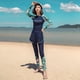 thumbnail image 3 of Conjunto Completo De Traje De Baño De Las Mujeres Muslimah Traje De Baño Hijab Cubierta Completa De Natación Burkini Badpak Gorra Niños Niño Niña, 3 of 3