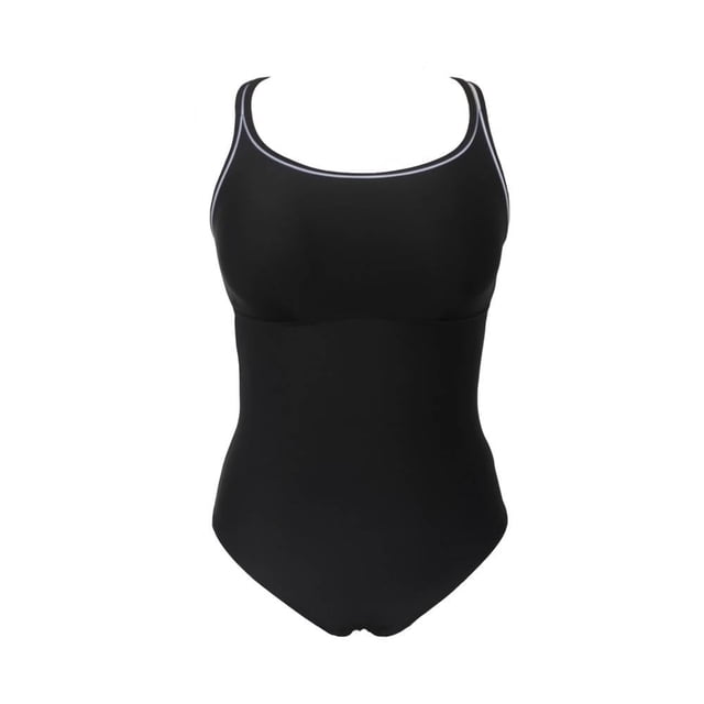 Traje de Baño Ocean Pacific Talla EG Completo con Espalda Cruzada Negro