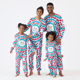 thumbnail image 1 of PatPat Christmas Snowman Print Family Matching Colorful Pajamas Sets (Flame Resistant) - Pijamas familiares coloridos con estampa de muñeco de nieve de Navidad (resistentes a las llamas), 1 of 2