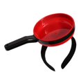 thumbnail image 1 of Bandeau amusant de 21,5 cm en forme de casserole, accessoire de coiffure pour femme, idéal pour le maquillage et le lavage du visage, 1 of 4