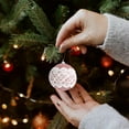 thumbnail image 6 of KOYPTL 3.15In Christmas Ball Ornaments for Tree,Shatterproof Glittering Hanging Bulbs Pendants for Christmas Tree Porch Lawn Yard Holiday Garland Fireplace Decorations for Xmas Birthday Home Party, 6 of 6