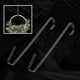 thumbnail image 2 of Colgador Coronas Metal Gancho para Puerta Entrada (31cm), 2 of 6